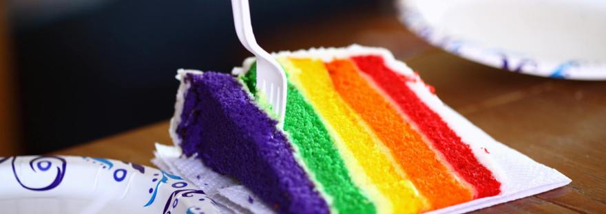 rainbow cake